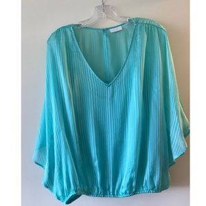 Turquoise New York & Co. top